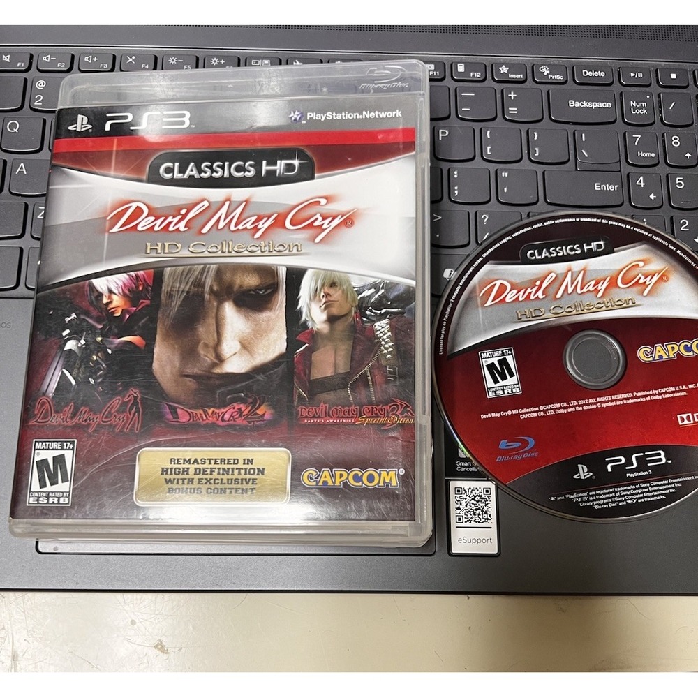 Devil May Cry HD Collection Classics HD Sony PlayStation 3 PS3 Capcom Game